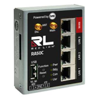 Routeur d'accès à distance compact 4G Cellulaire (USA) - RA50CR4A00R000D0-Lire la description