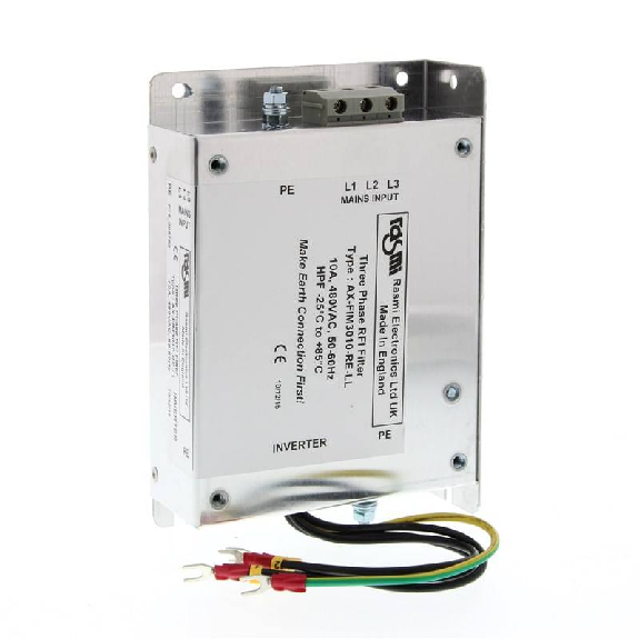 Filtre (Semelle) MX, 10A, 3x400 Vca, 1,5 kW et 3,0 kW, faible fuite - AX-FIM3010-RE-LL Filtre (Semelle) MX, 10A, 3x400 Vca, 1,5 kW et 3,0 kW, faible fuite - AX-FIM3010-RE-LL-Lire la description
