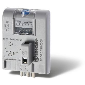 Module tempo multifonction 12-240V AC-DC, de 0,05s a100h - 860002400000 (86.00.0.240.0000)-Lire la description