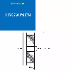ENGM15039 - 39 denti - Modulo: 1,5 - Diametro primitivo: 58,5mm - Diametro esterno: 61,5mm - Larghezza dente: 17mm