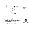 DPM Vérins rainures en C NPN NO lg23,7mm 10-30Vdc / M08 3P+C0.3m PUR - MZC1-4V3NS-KP0
