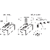 DPM Vérins rainures en C NPN NO lg23,7mm 10-30Vdc / M08 3P+C0.3m PUR - MZC1-4V3NS-KP0