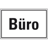Türhinweisschild Büro, Kunststoff, 300x200mm