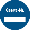 Inventaretiketten Geräte-Nr., blau, Dokumentenfolie, Ø 40mm, 90/VE Inventaretiketten Geräte-Nr., blau, Dokumentenfolie, Ø 40mm, 90/VE