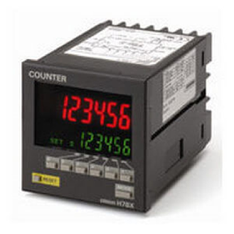 Compteur à 1 préselection 72x72 100-240VAC 6 digits - H7BX-A-Lire la description