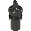 Potentiomètre 10 kohm, Cermet 0,5 W, (noir), Push-In - E6 1DM010K-D311 Potentiomètre 10 kohm, Cermet 0,5 W, (noir), Push-In - E6 1DM010K-D311
