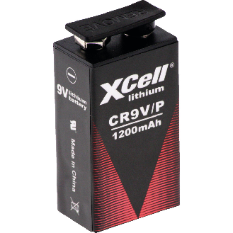 Lithium-Batterie CR9V/P, für Türwächter, 9 Volt, 50g-Beschreibung lesen