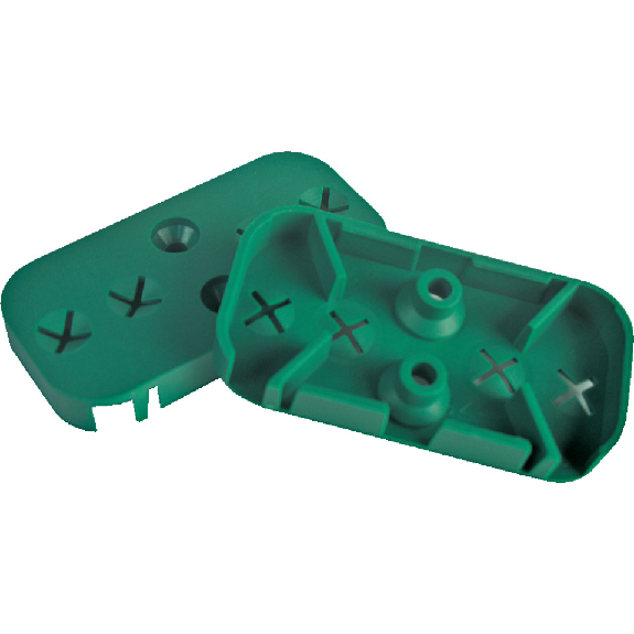 Ersatzunterplatte, für Fluchttürhaube Paniktreibriegel, grün, 2/VE Ersatzunterplatte, für Fluchttürhaube Paniktreibriegel, grün, 2/VE-Beschreibung lesen