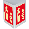 3D-Sicherheitsschild-Set für Feuerlöscher