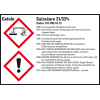 GHS-Etikett Salzsäure 31/33%, GefStoffV/GHS/CLP, Folie, 148x105mm, 4/Bogen GHS-Etikett Salzsäure 31/33%, GefStoffV/GHS/CLP, Folie, 148x105mm, 4/Bogen