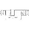 Passage de cloison M12D Fem Droit 4p/Fem Droit 4p; CAT5, Blindé - 7000-44611-0000000 Passage de cloison M12D Fem Droit 4p/Fem Droit 4p; CAT5, Blindé - 7000-44611-0000000