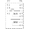 Passage de cloison M12D Fem Droit 4p/RJ45 Fem Droit 4p; CAT5, Blindé - 7000-44671-0000000