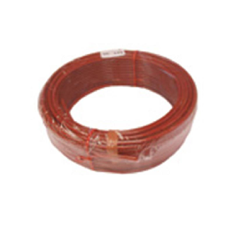 Câble Ø5mm gainé plastique rouge, 35 m - VF F05-035-Lire la description