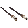 M12 Fem Droit 12p/M12 Mâle Droit 12p; Blindé PVC 12 fils 10m; RS-422 - YFHRSB-100XXXMHRSB