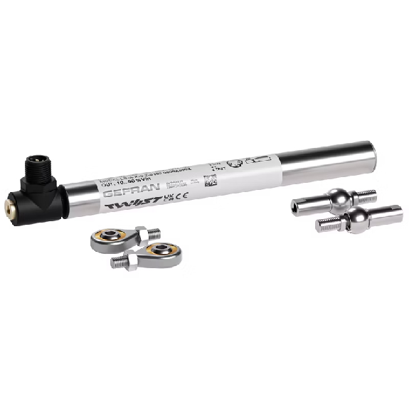 Capteur de position linéaire TWIIST course 0100mm, 0-10V, M12 4P - LS-A-N-0-Z-0100 0000XA00X Capteur de position linéaire TWIIST course 0100mm, 0-10V, M12 4P - LS-A-N-0-Z-0100 0000XA00X-Lire la description