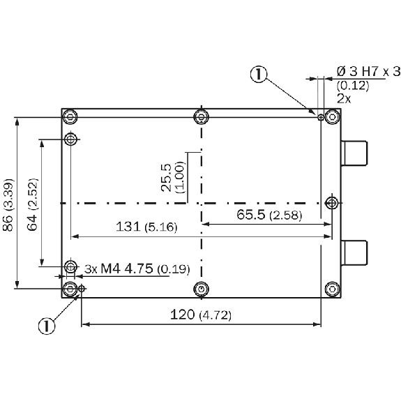 Capteur de mouvement de surface laser 50mm, TTL/RS422, 20µm/imp - NCV50B-11CC0100020 Capteur de mouvement de surface laser 50mm, TTL/RS422, 20µm/imp - NCV50B-11CC0100020-Lire la description