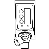 Capteur linéaire 4-20mA PNP/NPN P=90-110mm IO-Link M12 5P - AS30-EBM334I220A00