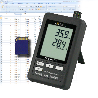 PCE Instruments Temperatur-Feuchtelogger PCE-HT110 |Temperatur, Feuchte |5 Datenlogger-Beschreibung lesen