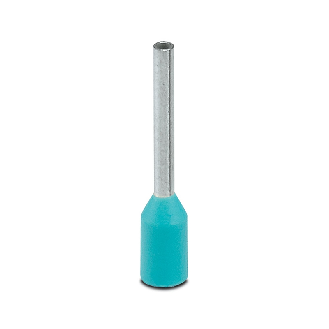 Embout, 0,34mm², douille: 8mm, turquoise - AI  0,34- 8 TQ-Lire la description