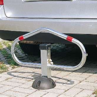 Parkbügel Parky AR 100, unterschiedlich schließend, zum Aufdübeln, 500x730mm-Beschreibung lesen