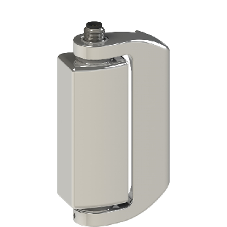 Charnière de sécurité inox avec contacts 2NO+2NF-Lire la description