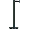 RS-GUIDESYSTEMS Gurtpfosten Indoor, anthrazit, Kunststoff, Gurt schwarz, 50mm, 2,3m RS-GUIDESYSTEMS Gurtpfosten Indoor, anthrazit, Kunststoff, Gurt schwarz, 50mm, 2,3m