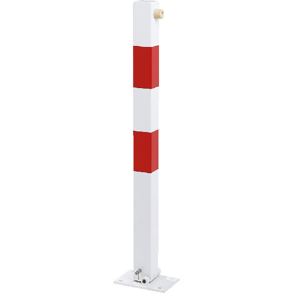 Universalpfosten zum Aufdübeln, abschließbar und umklappbar, 70x70mm Universalpfosten zum Aufdübeln, abschließbar und umklappbar, 70x70mm-Beschreibung lesen