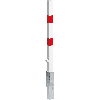 Absperrpfosten zum Einbetonieren 70x70 mm