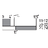 Charnière de sécurité 2O+1F, 4° (PROFIL40), 2xM20 - TESZ1102/S/40 M (INTER SEUL)