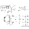 Charnière de sécurité 2O+1F, 4° (PROFIL40), 2xM20 - TESZ1102/S/40 M (INTER SEUL)