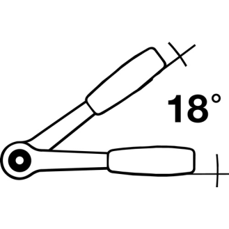 Matraca para puntas de dado STAHLWILLE 1/2" 53 mm 20 dientes-Leer más