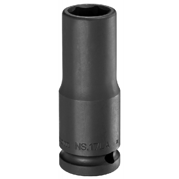 Douille à choc métrique 6 pans série longue carrée de 1/2  "NS.22LA" de 22 m/m-Beschreibung lesen