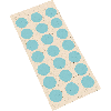Markierungspunkte, hellblau, Primärfaser-Graspapier, Ø 25mm, 21/Bogen
