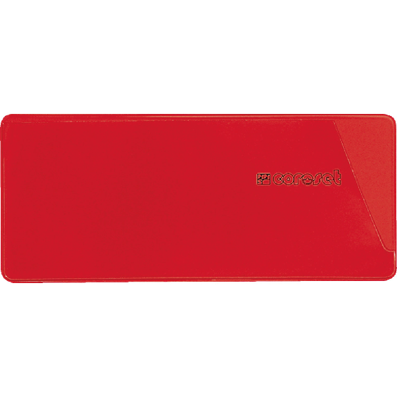 coroset magnetische Etikettenhalter, rot, 220x81mm, 50/VE-Beschreibung lesen