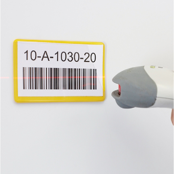 coroset magnetische Etikettenhalter, gelb, 220x81mm, 50/VE-Beschreibung lesen