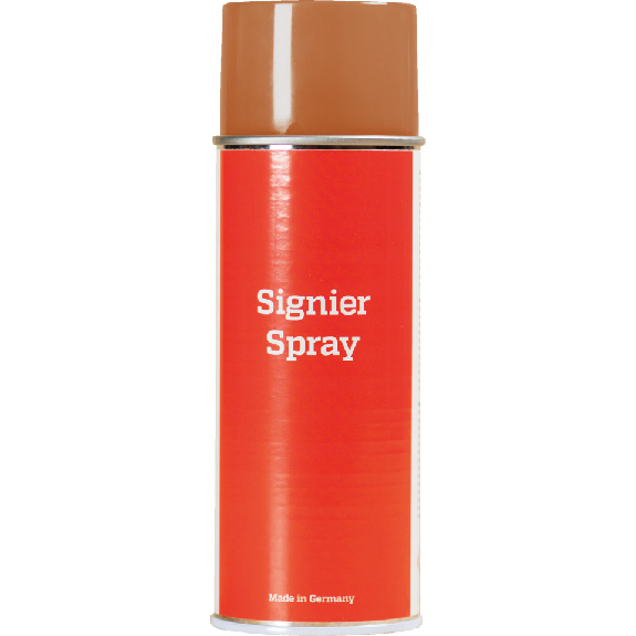 Signierspray, extrem schnelle Trocknungszeit, rot, 400ml/Flasche-Beschreibung lesen