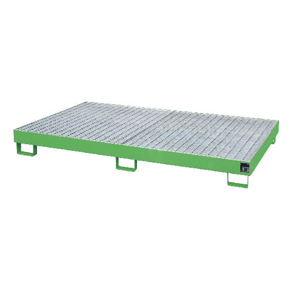 Regalwanne aus 3 mm Stahl mit verzinktem Gitterrost-Beschreibung lesen