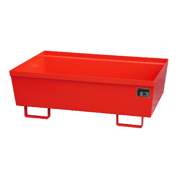 Bandeja de contención AO-2 pintada rojo fuego-Leer más