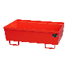 Auffangwanne lackiert Feuerrot