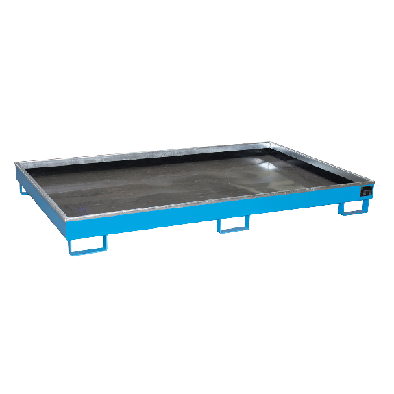 Regalwanne mit PE-Einsatz RW 2200-1 PE, lackiert, Lichtblau Regalwanne mit PE-Einsatz RW 2200-1 PE, lackiert, Lichtblau-Beschreibung lesen