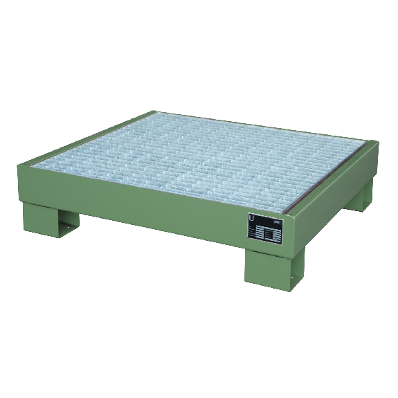Bauer Auffangwanne AW 60-2/M, lackiert, Resedagrün Bauer Auffangwanne AW 60-2/M, lackiert, Resedagrün-Beschreibung lesen