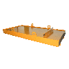 Containerwanne CW 3, 1276L, Gelborange