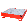 Auffangwanne AW 450, lackiert, Feuerrot