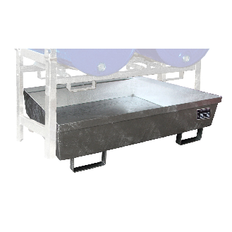 Auffangwanne FRA-2, 1380x580x850mm, 280l, feuerverzinkt-Beschreibung lesen