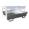 Auffangwanne FRA-2, 1380x580x850mm, 280l, feuerverzinkt
