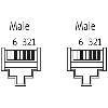 RJ45 Droit/RJ45 Droit; Ethernet Cat 5; PUR Blindé 2x2x0,34 Vert 1.5m - 7000-99711-7960150 (ARTICLE D'OCCASION)