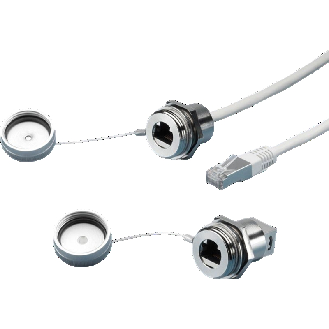Rallonge RJ45 l200cmIP66/69 - SZ 2482.720-Lire la description