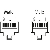 RJ45 Mâle Droit/RJ45 Mâle Droit; Blindé PUR 4x2xAWG26 Vert CAT6 30m - 7000-74311-7903000 RJ45 Mâle Droit/RJ45 Mâle Droit; Blindé PUR 4x2xAWG26 Vert CAT6 30m - 7000-74311-7903000