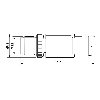 M12D Mâle Droit 4p/RJ45 Mâle Droit 4p; PVC Blindé Vert 5m Profinet - NBC-M12MSD/ 5,0-93B/R4AC