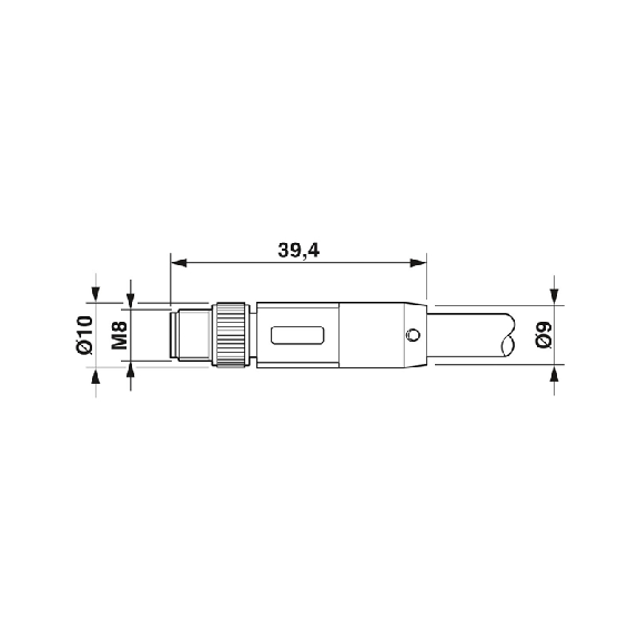 M08D Droit 4p/RJ45 Droit; Câble Blindé PUR/FRNC Vert 10m - NBC-M8MSD/10,0-93C/R4AC M08D Droit 4p/RJ45 Droit; Câble Blindé PUR/FRNC Vert 10m - NBC-M8MSD/10,0-93C/R4AC-Lire la description